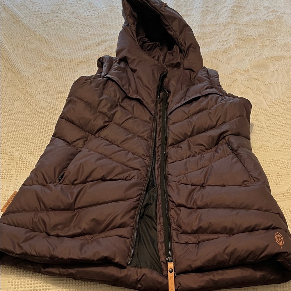 Women's  Mauve  Down Puffer Vest